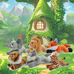 Hideekoog giraffe plush sparks imaginative play during storytelling