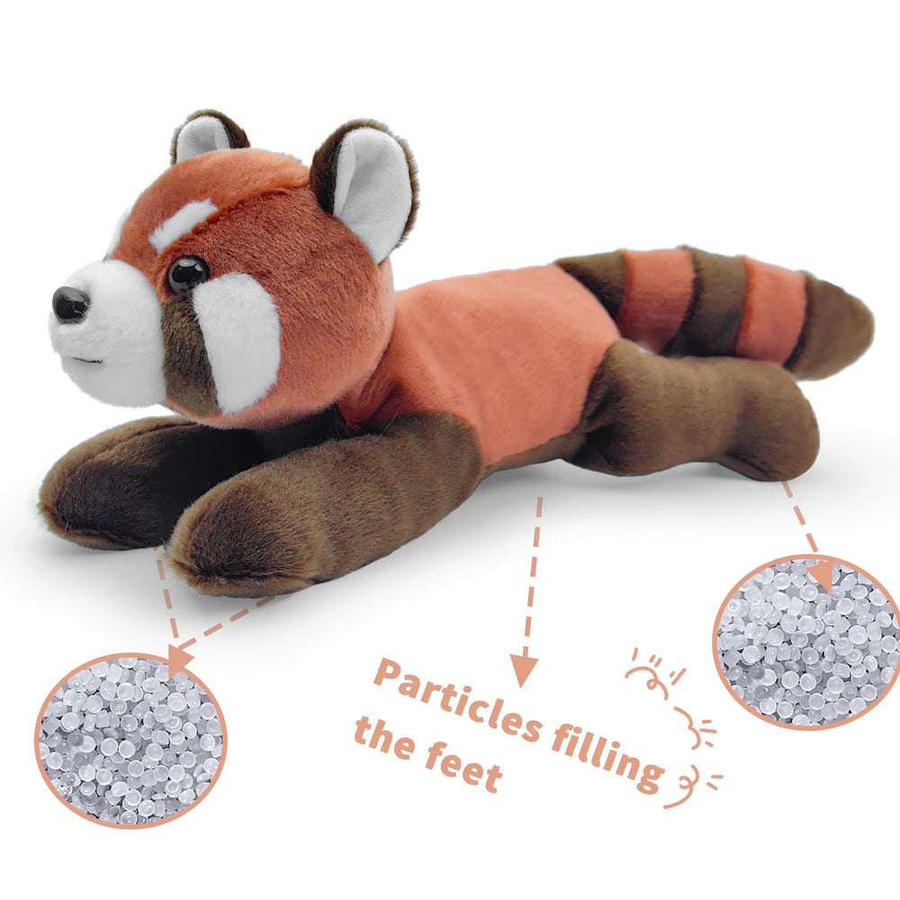 Hideekoog Lesser Panda plush eye detail adds charming realism for imagination
