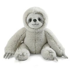 Hideekoog realistic sloth plush standing posture for kids room decor