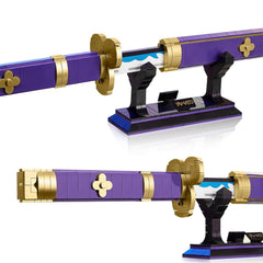 Display-ready HIGH GODO sword perfect for collectors and fans.