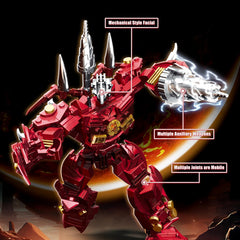 HIGH GODO movable joints and posable limbs for dynamic battle poses.
