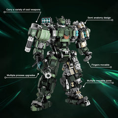HIGH GODO mech joints offer varied poses for lifelike stances