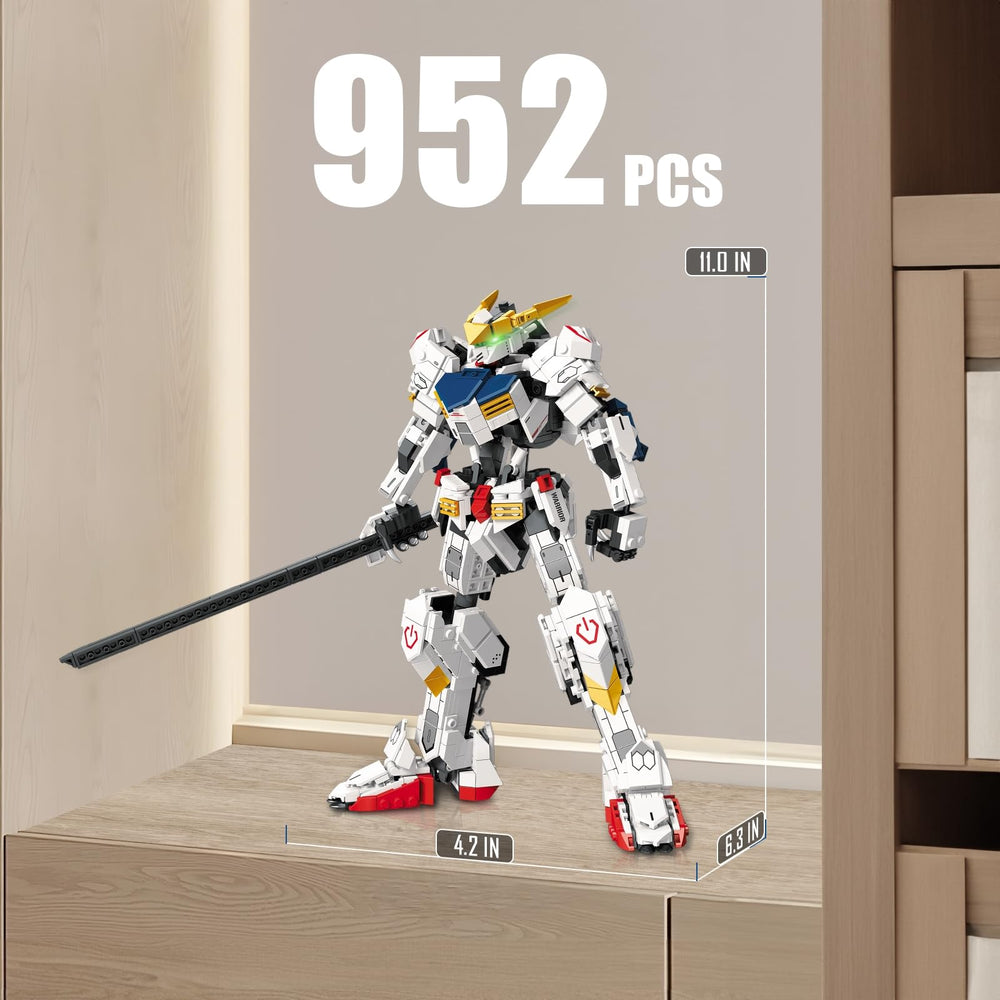 HIGH GODO transforming robot building set articulated joints enable dynamic posing