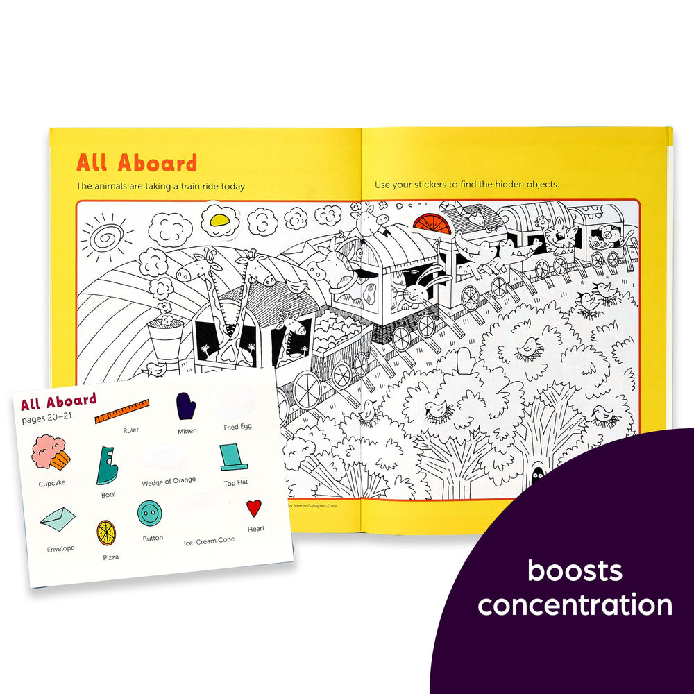 Highlights My First Hidden Pictures 2023 mazes and matching pages boost focus and problem-solving.