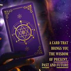 Hihealer card design featuring luxe gold foil accents