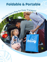 Hikiddy portable summer pool ready for camping and parks
