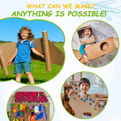 HIKISS open-ended creativity boosts imagination during building play.