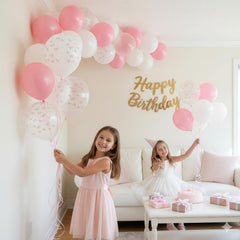HILAVO clear bow balloons create versatile modern accents.