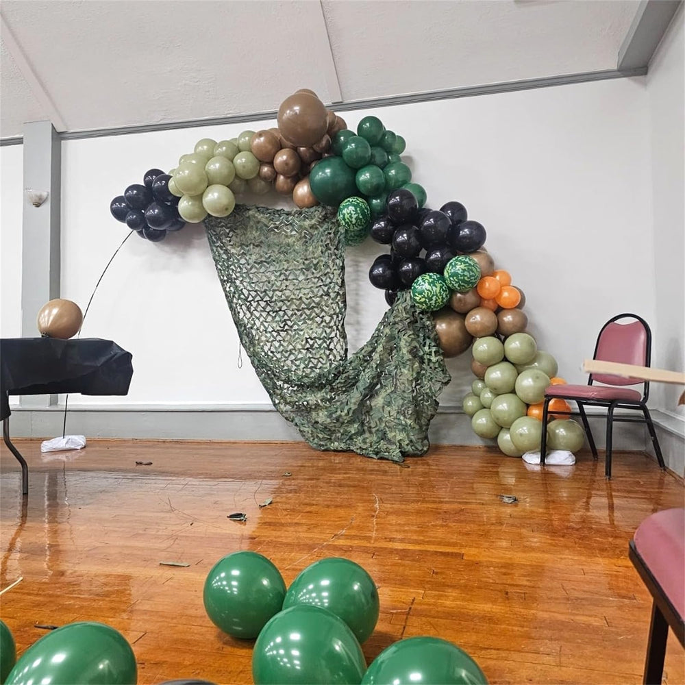 HILAVO balloon bouquet assembly for jungle or hunter themes