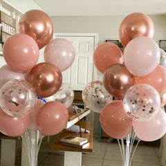 HILAVO white sand balloons detail for subtle pastel themes at weddings or baby showers