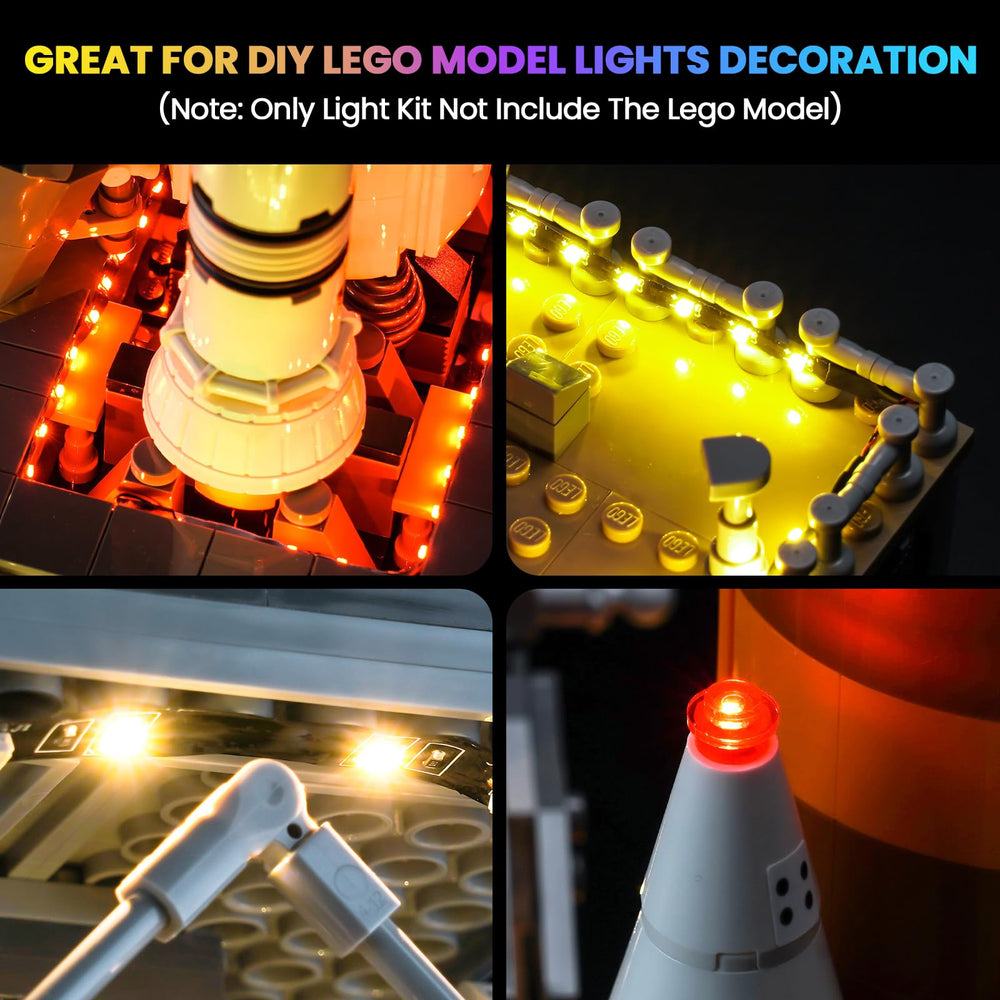 Hilighting LED kit powered by USB offers flexible and safe 5V operation.
