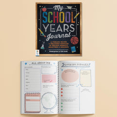 Space to store certificates and artwork in the journal.