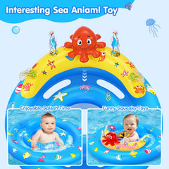 Hinzer float has dual air chambers for stable, secure flotation.
