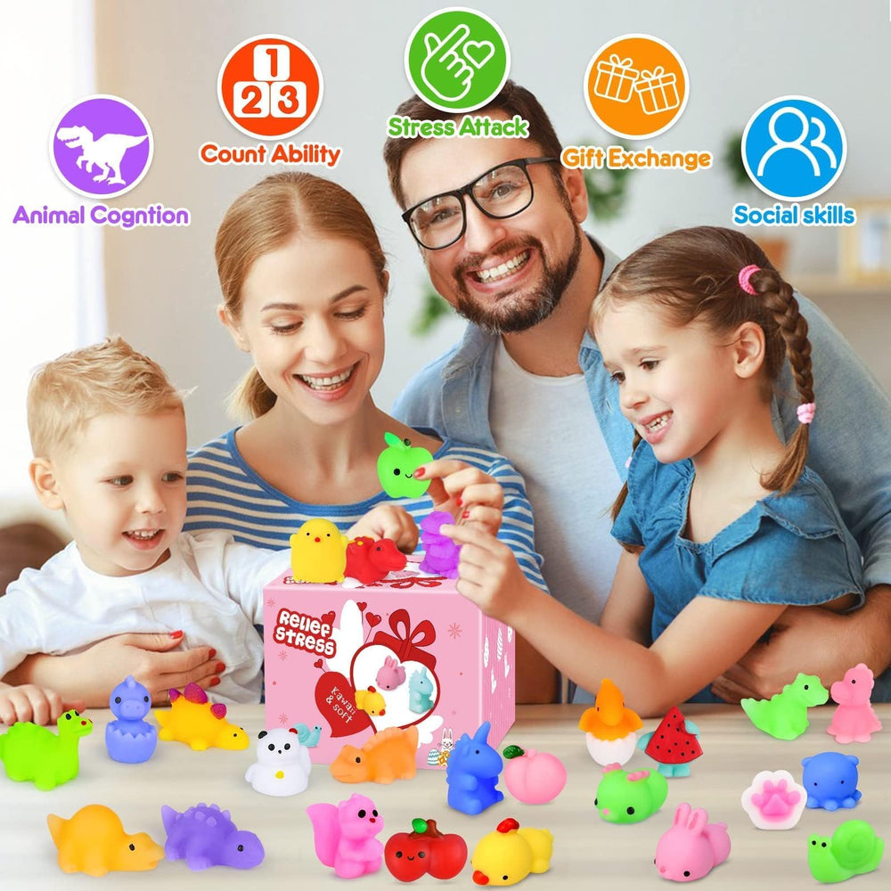 Hinzer Mochi Squishy Cute Animal – soft texture for imaginative play