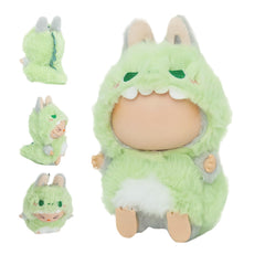 HiOKOU bee costume for labubu 17cm doll enhances playful display and color.
