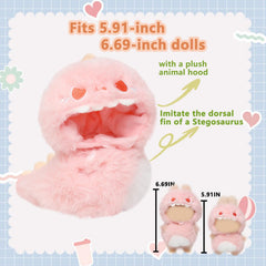 HiOKOU Labubu pig outfit delivers charming look while remaining gentle on the doll's surface.