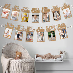 HiParty baby room decoration doubles as a sweet first birthday setup.