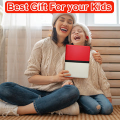 Hipoocok red and white binder colorway with durable materials.