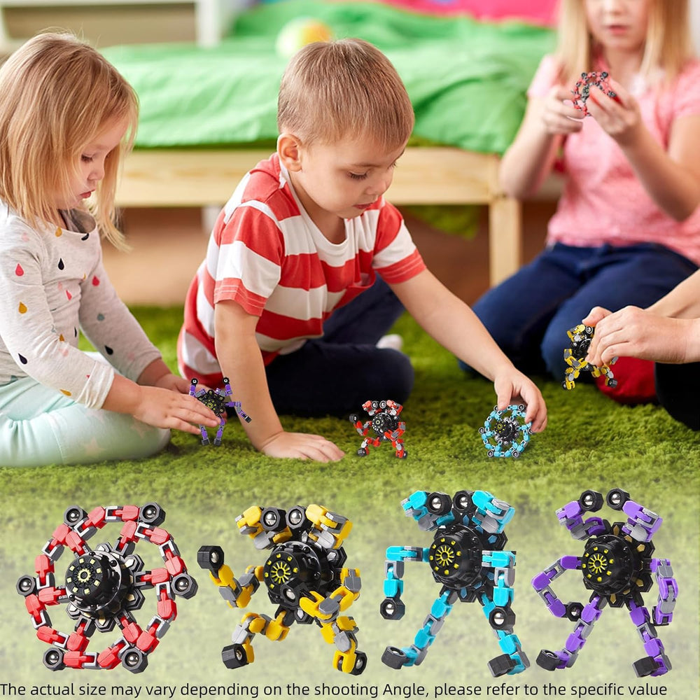 HiQCGS robot-shape configuration demonstrating creative play and dexterity.