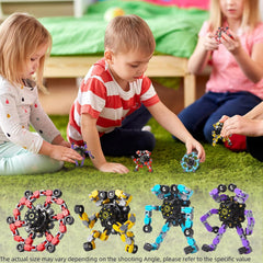 HiQCGS robot-shape configuration demonstrating creative play and dexterity.