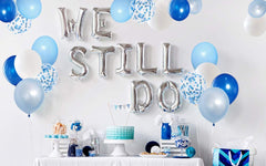 Hiquaty blue-theme party decor collection for versatile celebrations.