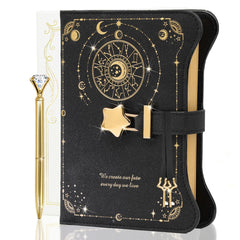 Hi!SCI diary with constellation cover invites mindful journaling.