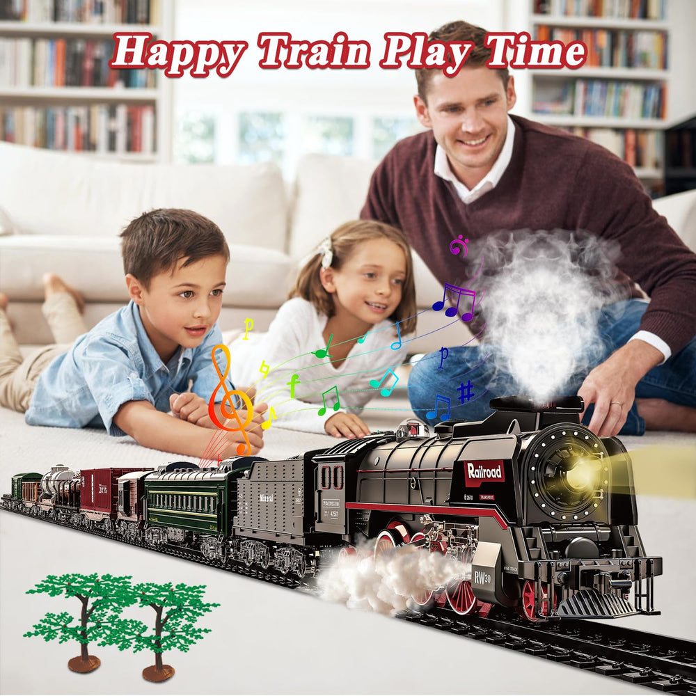 Hitish Train Set dual cross loops enable versatile layouts.