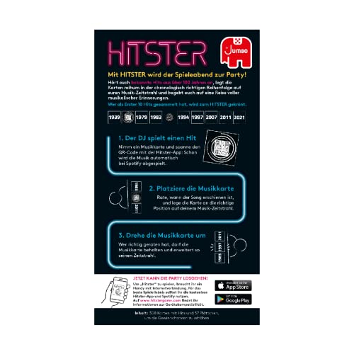 Hitster cards being shuffled for a quick, fun party session.