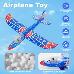 HitToys foam gliders in action with quick setup