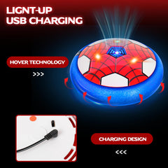 HitToys Spider Hover Soccer Ball LED lights for night-time play