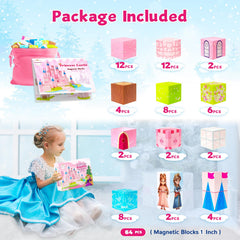 Hiwawind magnetic blocks with safety ABS and smooth edges for worry-free creativity