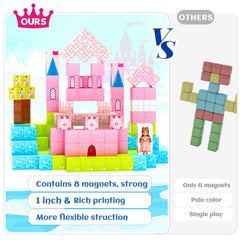 Hiwawind safe ABS plastic blocks with smooth edges encourage safe exploration.
