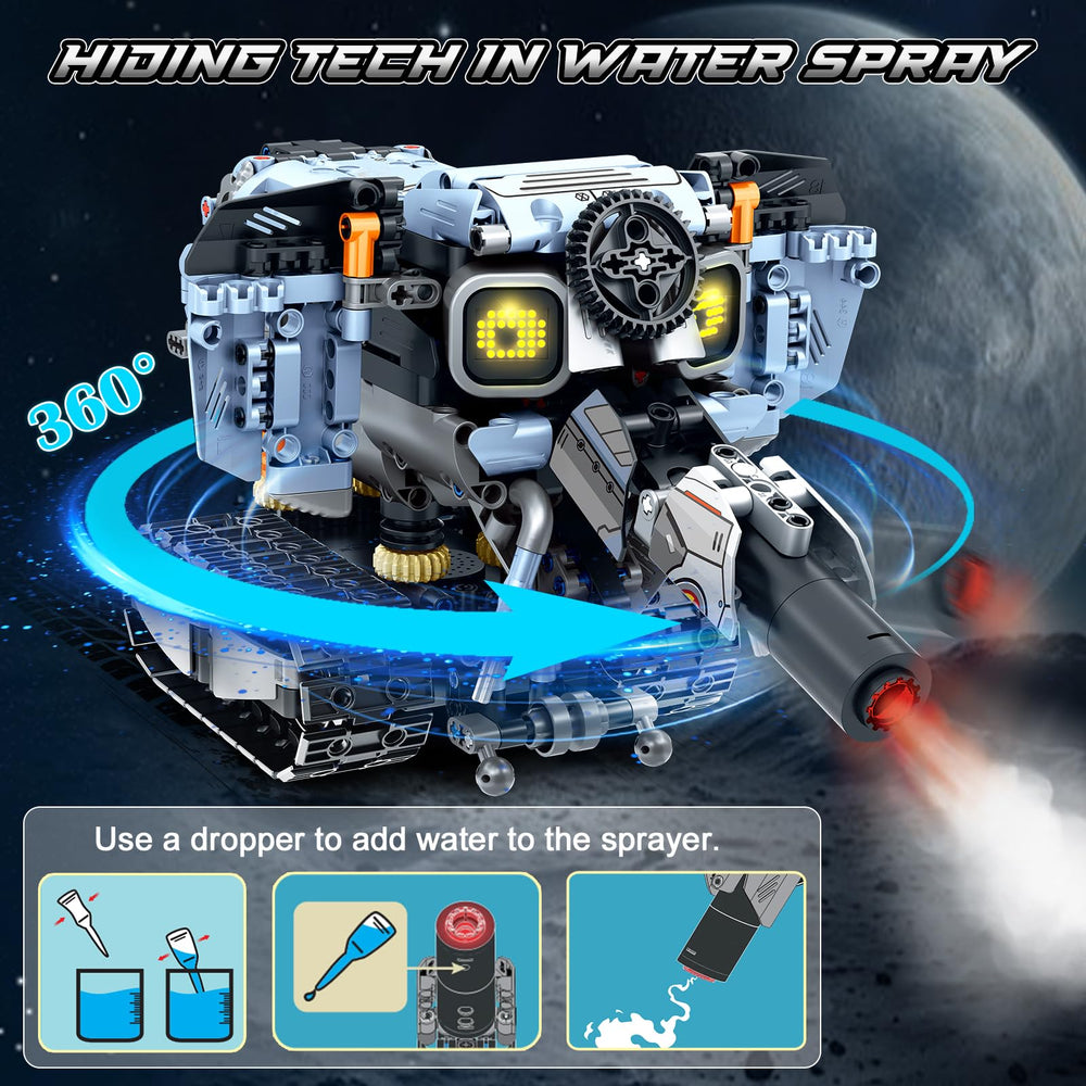 HiWEEGO tank form robot toy for action-packed battles and strategy play.