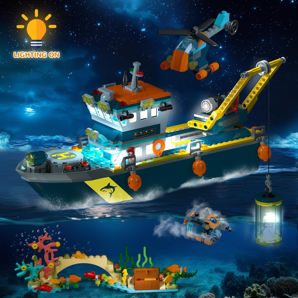 HiWEEGO Arctic expedition helicopter for aerial exploration scenes