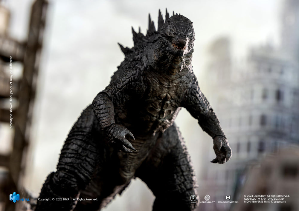 Hiya Toys Godzilla Exquisite Basic CG-data reference accuracy enhances display authenticity.