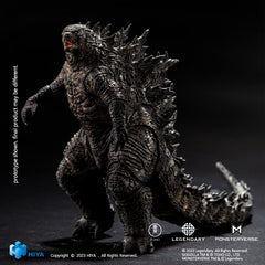 Hiya Toys Godzilla Exquisite Basic PX figure sculpt details up close