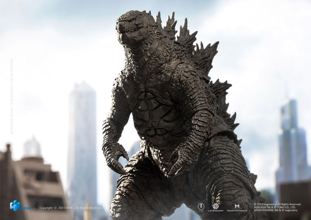 Hiya Toys Godzilla Exquisite Basic Series figure, close-up head sculpt for faithful detail.