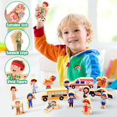 HIYZI child-friendly figures support fine motor skills and cooperative interaction.