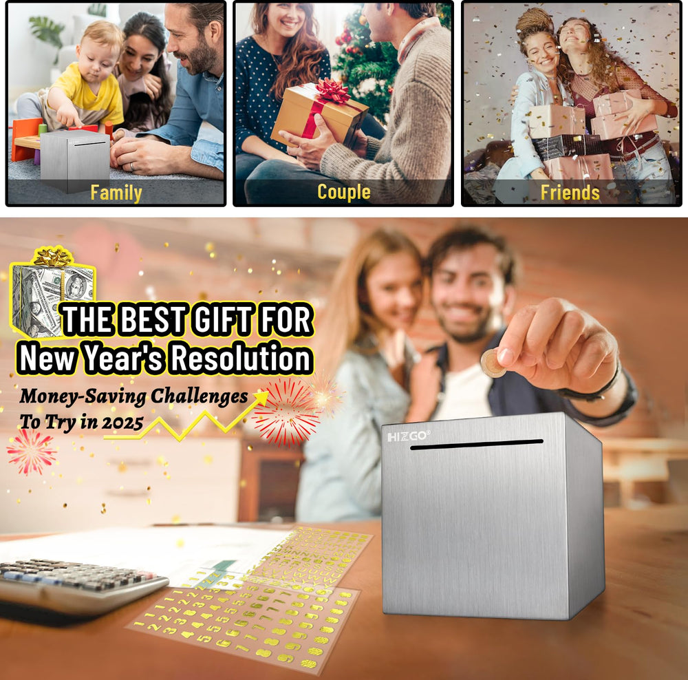 Hizgo packaging is ready for gifting to encourage saving habits