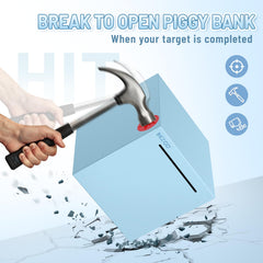 Hizgo Six-Color Options Piggy Bank for choosing a personalized hue.