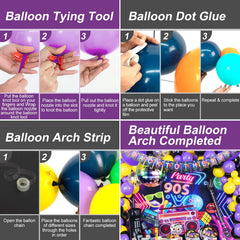 HJINGY 90s 7-inch plates offer sturdy service for snack bites.