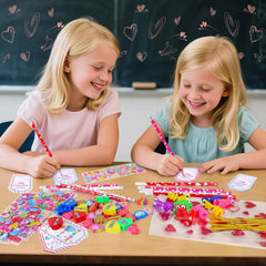 HKKDKTA non-toxic materials ensure safe, playful valentines for kids