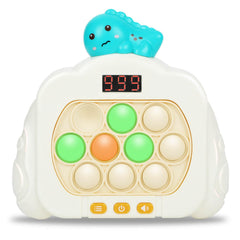 HLXY Quick Push Pop Game with LED screen shows level progress for focused solo play