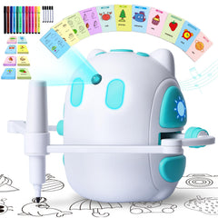 Hoarosall drawing robot for kids guiding creative drawing sessions
