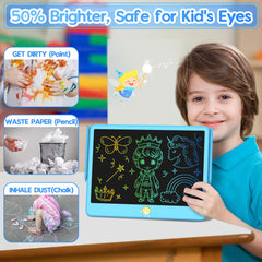 Hockvill tablet with dual styluses and strings supports tidy, mess-free creativity.