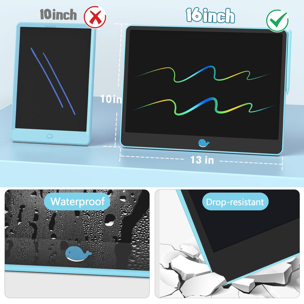 Hockvill tablet blue travel use in car keeps kids entertained