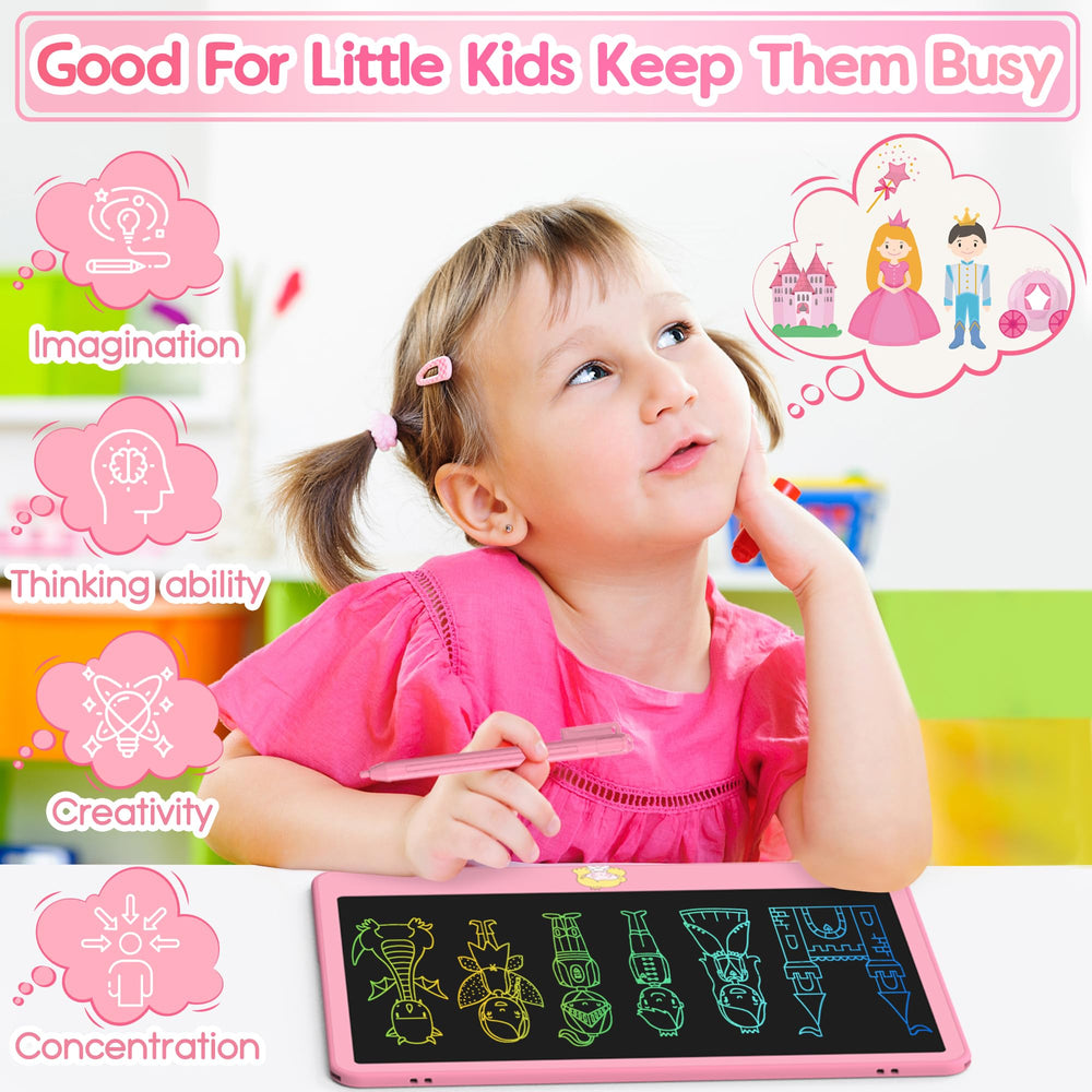 Hockvill princess erase pattern adds fun to learning activities.