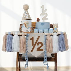 HODIHIWI high-chair banner decor for charming snapshots