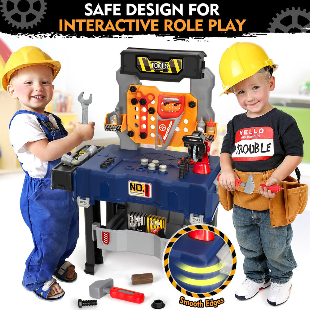 Hodurgyi 75-piece tool set invites creative building and pretend construction