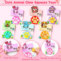 Hodurgyi foldable valentines card featuring animal figure for interactive keepsake.